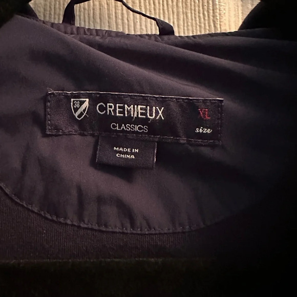 Cremieux hooded fleece pullover XL - Picture 3 of 4